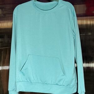 Light Blue Long Sleeve Sweatshirt